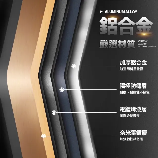 【FL 生活+】航太鋁免打孔雙層衛生紙置物架加長款-免釘膠款(3色可選/A-233)