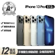 【Apple】A+級福利品 iPhone 13 Pro 512G 6.1吋(贈玻璃貼+保護殼)