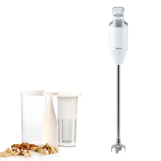 【TOKEBI 多可必】韓國專業手持攪拌棒+磨豆奶濾(V3300PRO+CL2301)