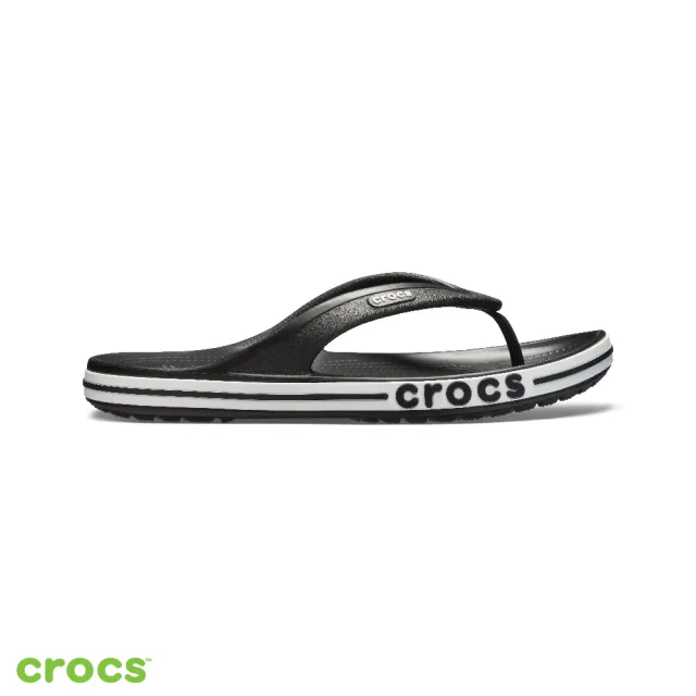 【Crocs】中性鞋 貝雅卡人字拖(205393-066)