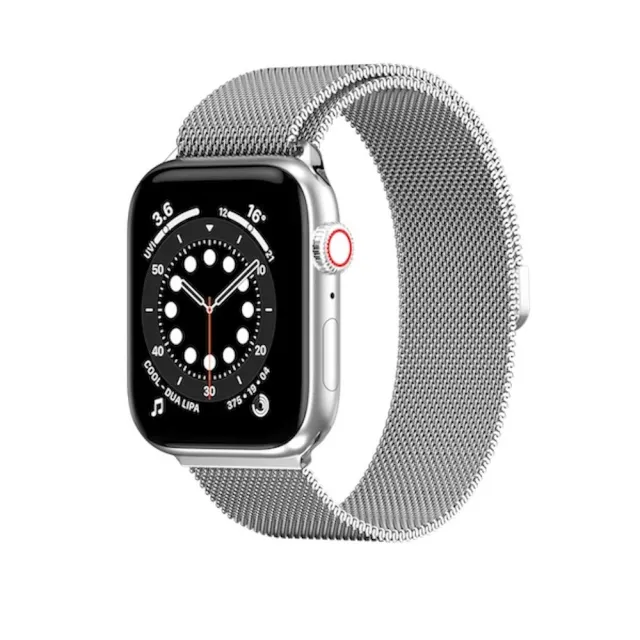 【SwitchEasy 魚骨牌】Apple Watch Mesh 不鏽鋼米蘭磁扣錶帶(Ultra2/Ultra/9/8/7/6/5/4/3/SE)