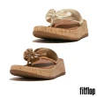 【FitFlop】F-MODE金屬色皮革夾腳厚底涼鞋-女(共4款)