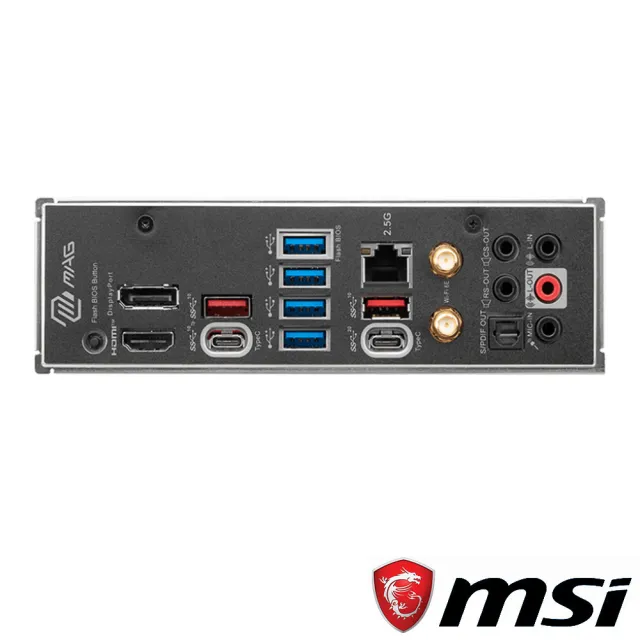 【MSI 微星】M+U組合★MAG X670E TOMAHAWK WIFI主機板+AMD R7-7700 CPU(C+M)