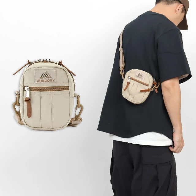 Gregory 肩背包 1.5L QUICK POCKET Shoulder Bag 漠沙色 可調背帶 扣環 隨行包(65469D434)