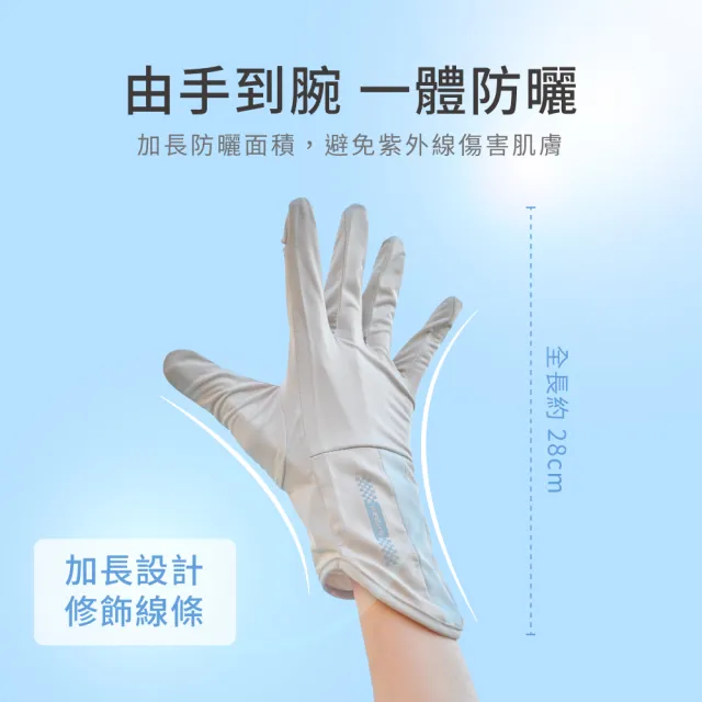 【VOLA 維菈】夏日必備 冰絲掀指觸控止滑手套 掌心止滑 防曬手套 觸控手套 止滑手套(觸控手套)