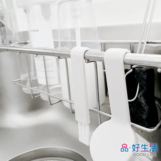 【GOOD LIFE 品好生活】可掛式便當/容器去污清潔刷組（2支入）(日本直送 均一價)