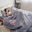 【BUHO布歐】雙人三件式床包枕套組(多款任選)