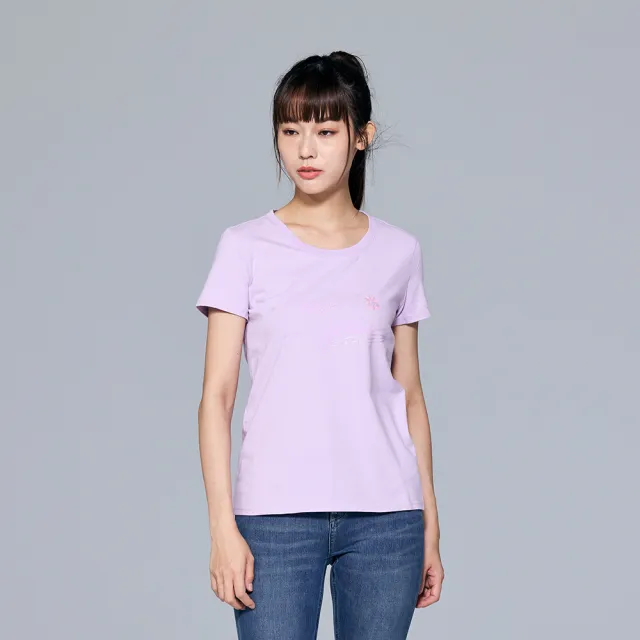 【Lee 官方旗艦】女裝 短袖T恤 / 涼夏舒適 棉質彈性 多款選