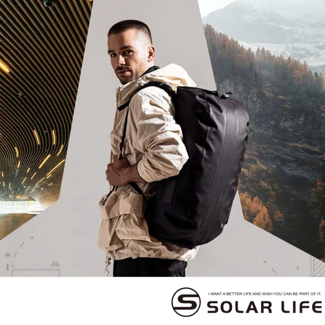 【Ortlieb】雙11 Atrack Metrosphere 34L 黑色壓紋防水背包(溯溪防水包 雙肩機能包 戶外防水袋)