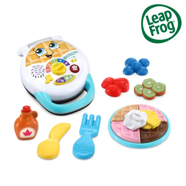 【LeapFrog】法式甜點鬆餅機(多種水果和果醬隨意搭配鬆餅)