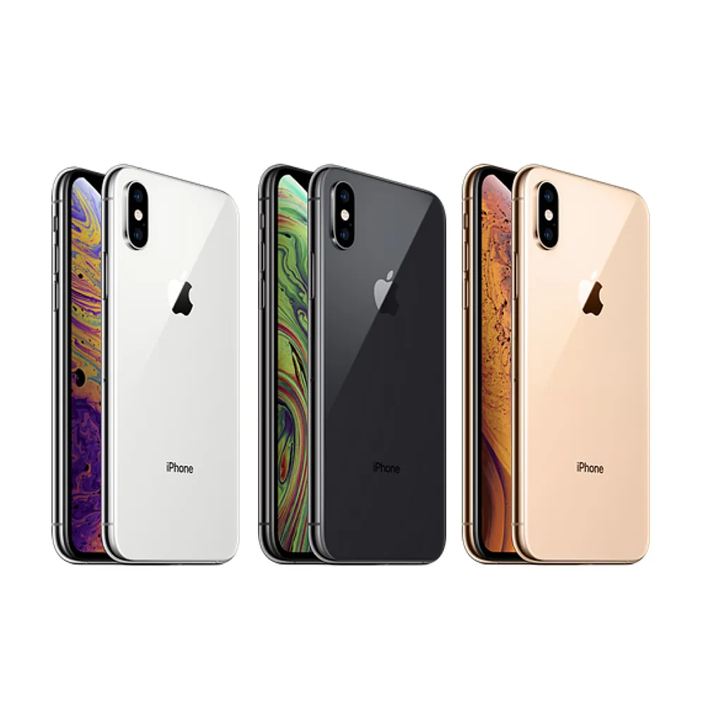 【Apple】B+級福利品 iPhone XS 256G 5.8吋(贈簡約保護殼/顏色隨機)