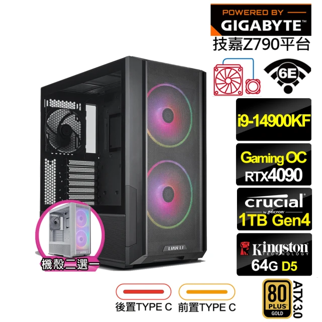 技嘉平台 i9廿四核心GeForce RTX 4090 Wi