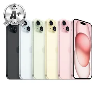 【Apple】A+ 級福利品 iPhone 15 256G 6.1吋(贈玻璃保貼)
