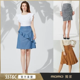 【SST&C】女士 休閒款牛仔裙/設計款窄裙-多款任選