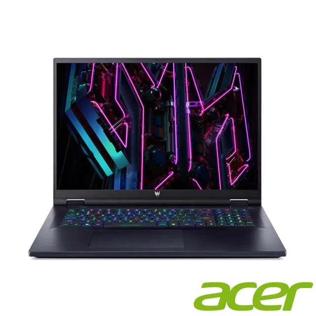 【Acer 宏碁】全新拆封品★18吋i9 RTX電競筆電(Predator/PH18-71-91CF/i9-13900HX/32G/2T SSD/RTX4080/W11)