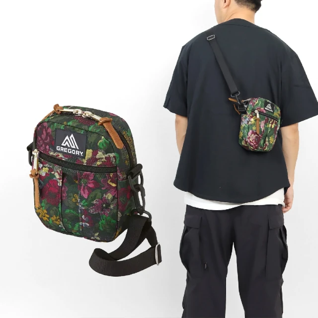 Gregory 肩背包 2L QUICK POCKET Shoulder Bag 花園油彩 小包 隨行包 斜背包(654670511)