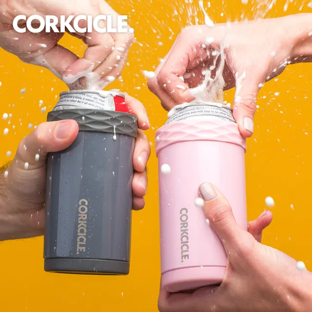 【CORKCICLE 酷仕客】啤酒裝酷套-玫瑰石英粉