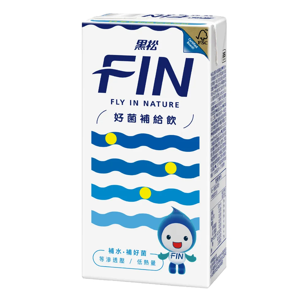 【黑松】黑松FIN好菌補給飲 PKL300mlx24入/箱