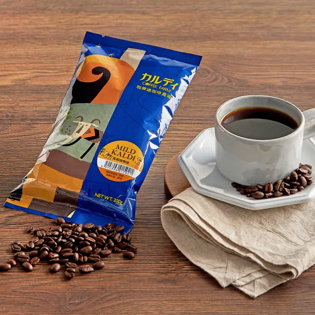 【咖樂迪咖啡農場】柔和咖樂迪咖啡豆x6袋組(200g/袋)
