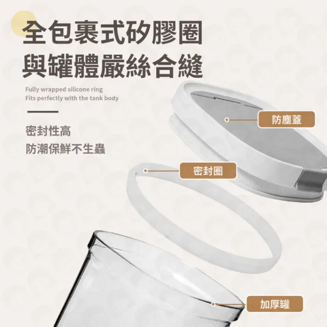 【歐妮小舖】磁吸奶粉分裝盒 1800ml(奶粉分裝盒 保鮮盒 密封罐 奶粉密封罐 密封 儲物罐 保鮮罐)