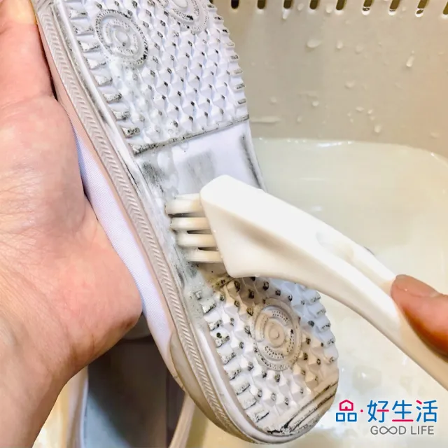 【GOOD LIFE 品好生活】兩用運動鞋清潔刷(日本直送 均一價)