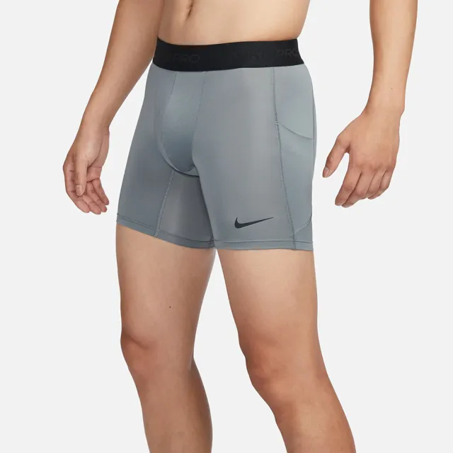 【NIKE 耐吉】AS M NP DF SHORT 灰 短褲 男款 運動褲 緊身褲 束褲 內搭 籃球(FB7959-084 ∞)