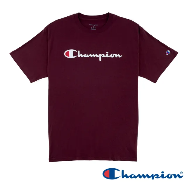 【Champion】官方直營-品牌經典款純棉短袖T恤(多款多色)