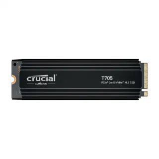 【Crucial 美光】T705 1TB Gen5 SSD固態硬碟(含散熱器)