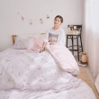 【BUHO 布歐】台灣製100%TENCEL天絲™單人床包+雙人舖棉兩用被三件組(多款任選)