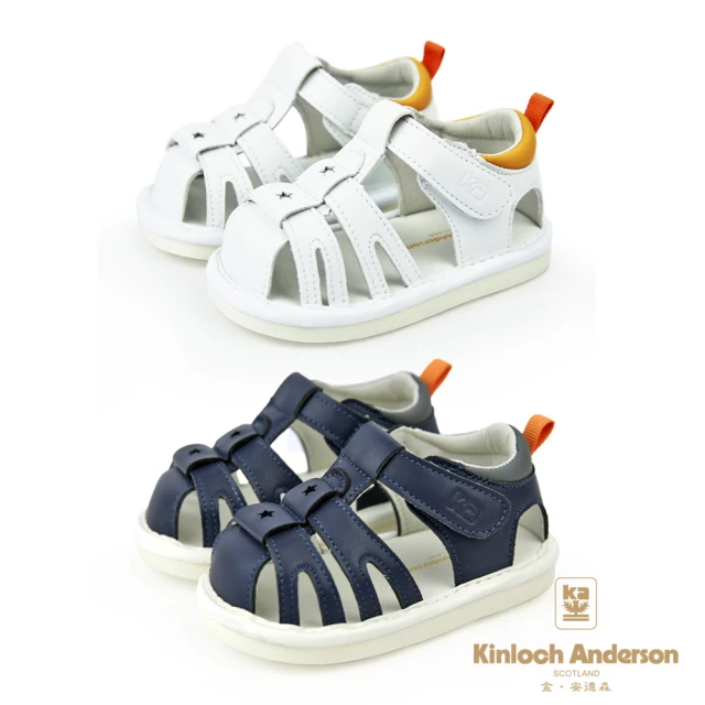 金安德森 12.0-13.5cm 第一階段學步鞋 軟底 簡約 皮面學步鞋 嗶嗶鞋(KA童鞋 CK0701)