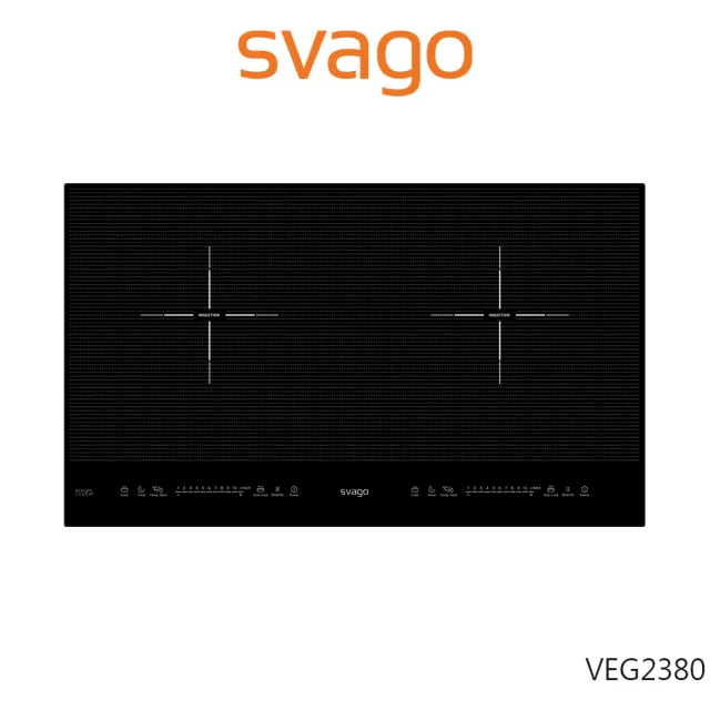 【SVAGO】橫式雙口IH感應爐(VEG2380-含原廠安裝)