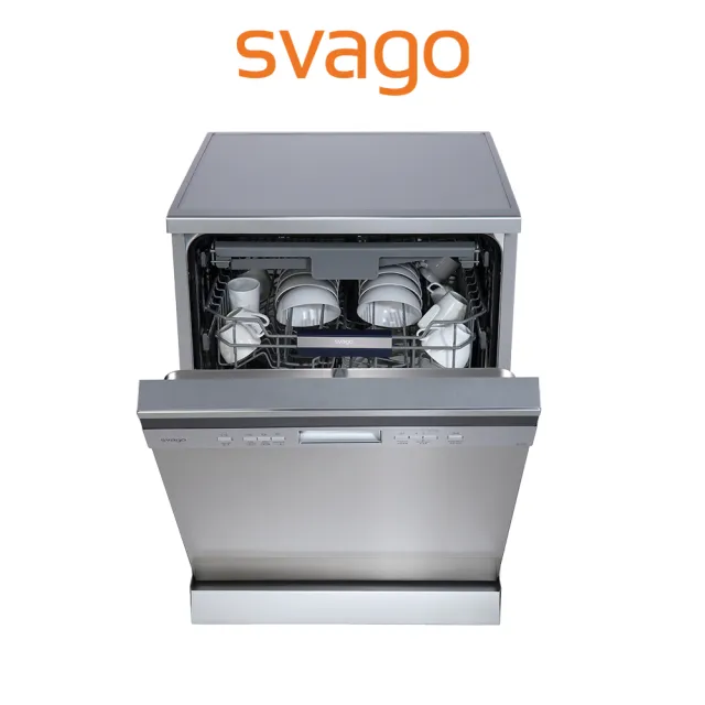 【SVAGO】半嵌式自動開門45CM洗碗機(VE7545-含原廠基本安裝)