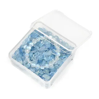 【正佳珠寶】海藍寶 消磁淨化水晶方盒 水晶消磁盒