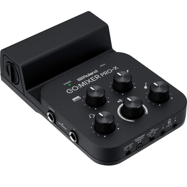 ROLAND 樂蘭 GO MIXER PRO-X 智慧型手機專用音訊混音器(原廠公司貨 商品保固有保障)