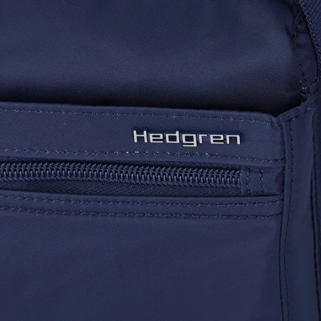 【Hedgren】INNER CITY系列 RFID防盜 M Size 側背包(深藍)