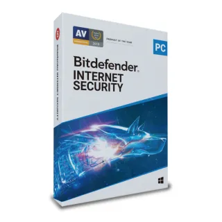 【Bitdefender必特】繁中版18個月Internet Security 網路安全5台(PC Windows防毒專用)