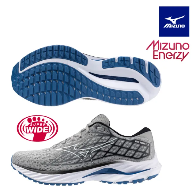 【MIZUNO 美津濃】WAVE INSPIRE 20 男款慢跑鞋 J1GC244401 J1GC244502 J1GC244505 J1GC244506(慢跑鞋)