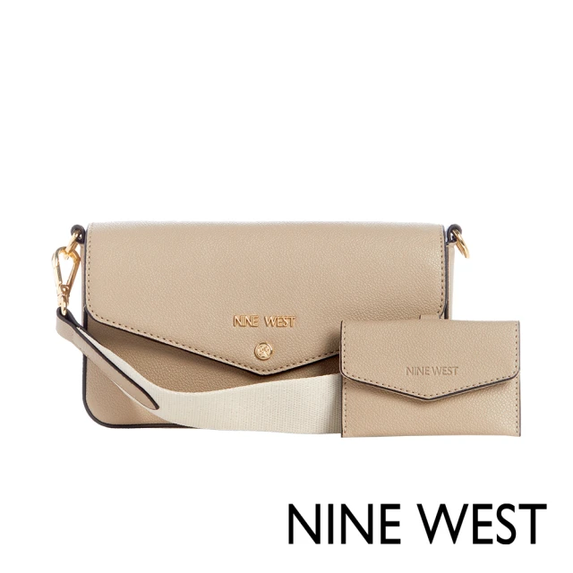 NINE WEST PEACHES信封式斜背包-奶茶色(523578)