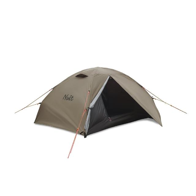 【NUIT 努特】土曜日 鋁合金雙人帳 210x140xH110cm 兩人帳棚 2人帳蓬 輕量帳 單人機車露營 野營(NTG110SD)