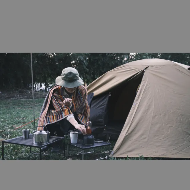 【NUIT 努特】土曜日 鋁合金雙人帳 210x140xH110cm 兩人帳棚 2人帳蓬 輕量帳 單人機車露營 野營(NTG110SD)