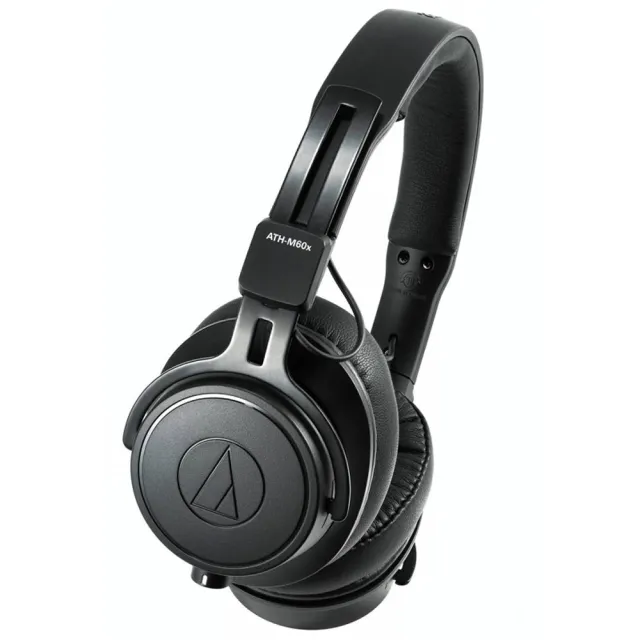 【audio-technica 鐵三角】M60X 監聽耳機(耳罩式耳機 頭戴式耳機)