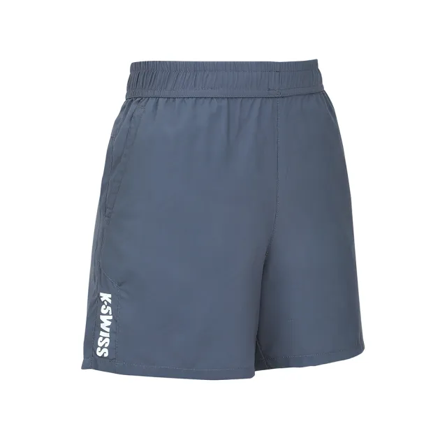 【K-SWISS】運動短褲 PF Woven Shorts-女-灰(1910245-057)