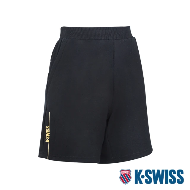 K-SWISS 運動休閒短褲 Sweat Shorts-女-黑(1910251-008)