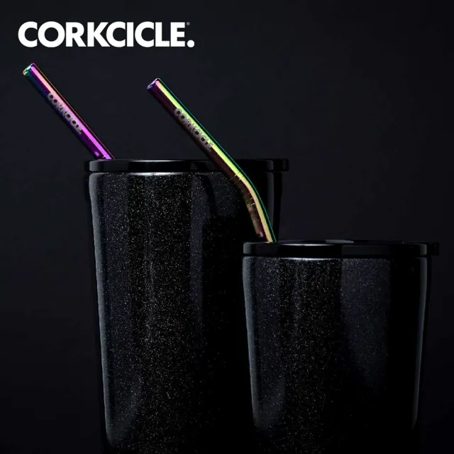 【CORKCICLE 酷仕客】不鏽鋼吸管2入+清潔刷組(顏色任選)