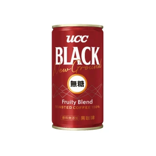 【UCC】赤·濃醇無糖咖啡185g x30入/箱(日本同步上市)