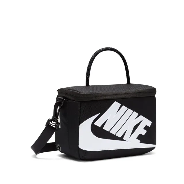 【NIKE 耐吉】迷你鞋盒背包 NK MINI SHOEBOX CROSSBODY 黑色 小背包 側背包 穿搭 中性(FN3059-010 ∞)