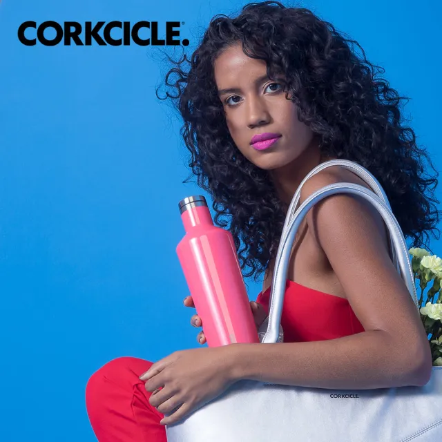 【CORKCICLE 酷仕客】三層真空環保隨行杯瓶/保溫杯/寬口杯/易口瓶-烈焰紅(任選2入組)(保溫瓶)