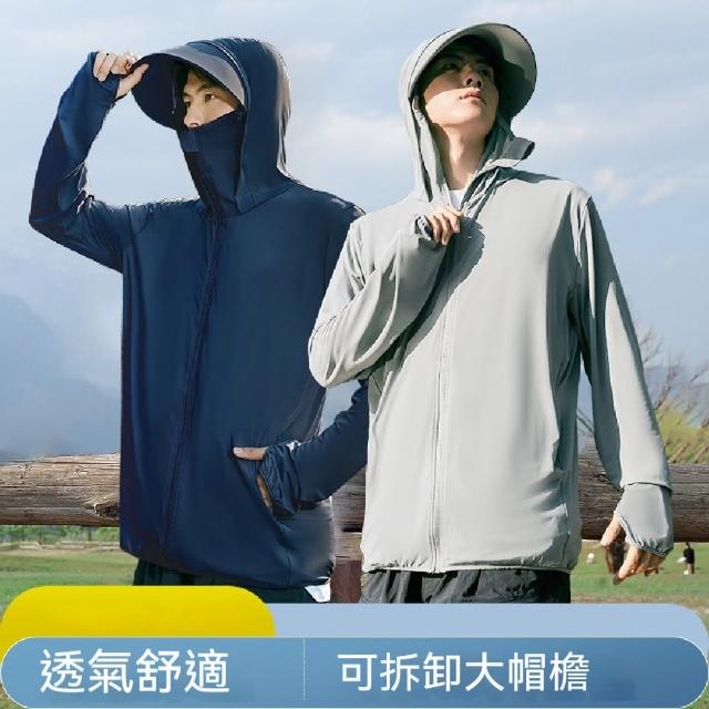 【Heart:W 新職人】現貨 戶外透氣網眼防曬外套(男裝/男外套/薄外套/休閒/售完不補)