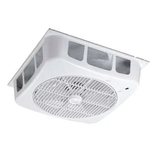 【大巨光】18吋輕鋼架空調風扇/附遙控器/超薄飛碟型/台灣製MIT/節能標章(289 DC全電壓)