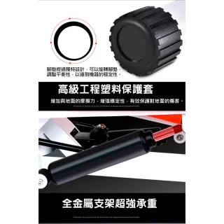 【X-BIKE】扶手型液壓踏步機健走機 附拉力繩 /耐重120KG/LED計數器(ST2002H)